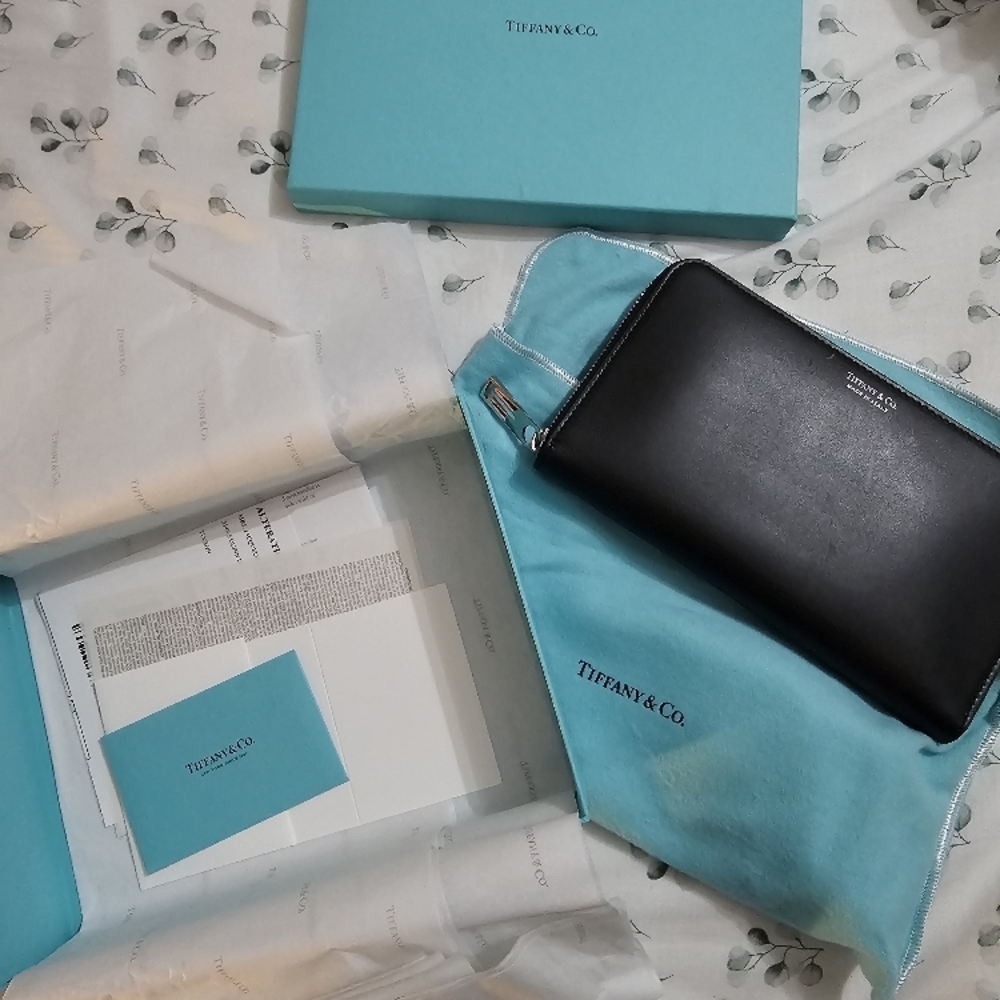 Tiffany & Co. Black Clutch